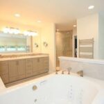 Luxurious White Bathroom of the House