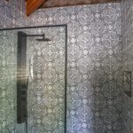 Luxurious Peterson bath tile walls