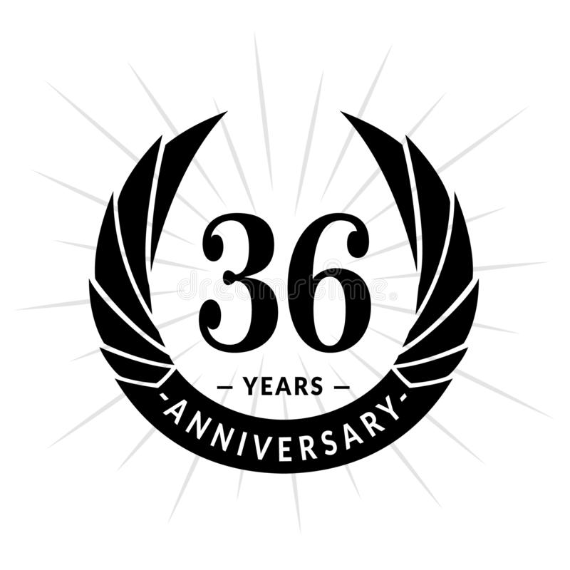 36 years logo